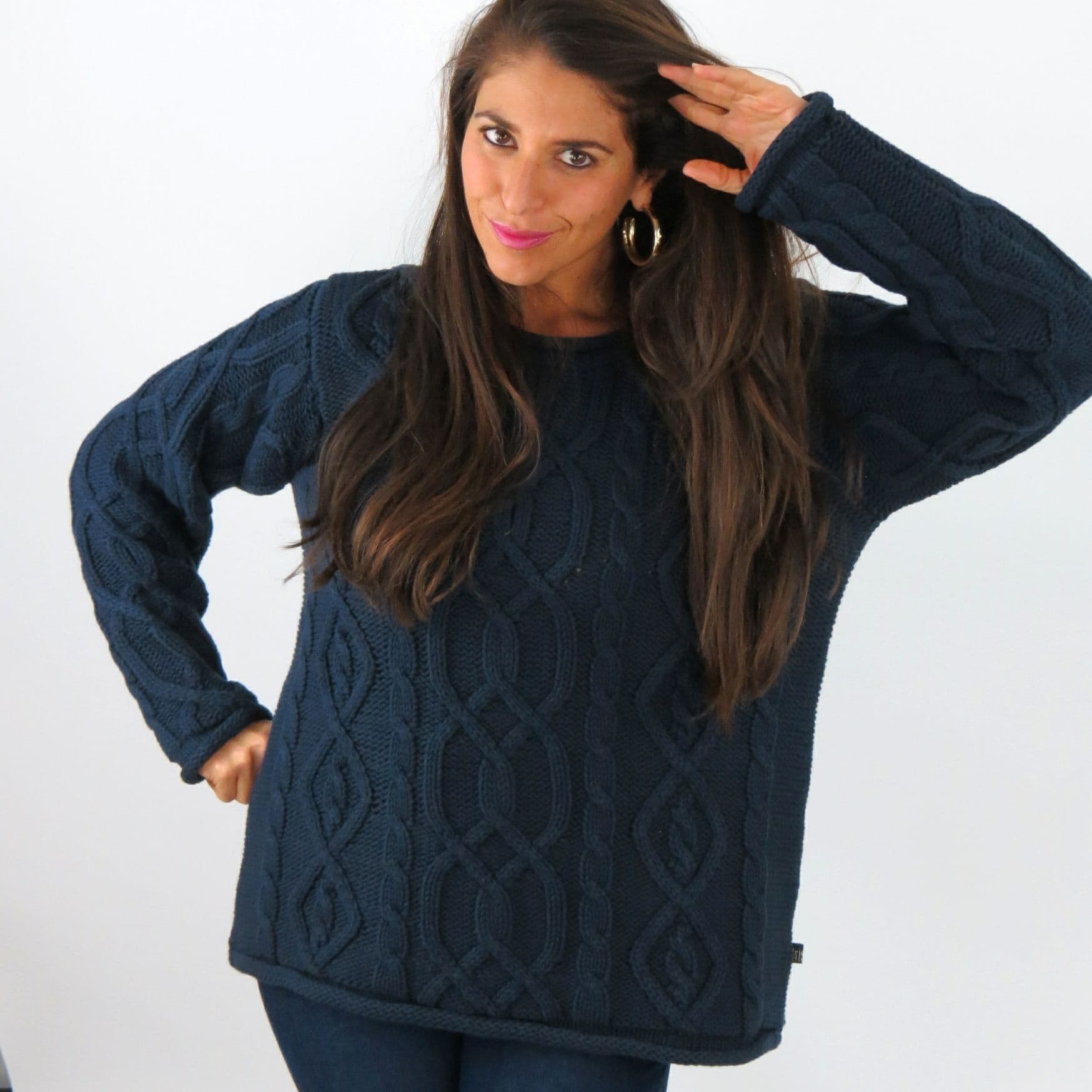 Women's cotton knitwear-Original Blues