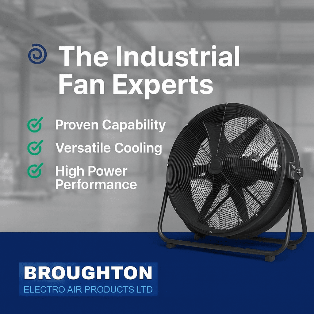 Ventilation Without Hesitation, Broughton Ventilation Fans Take The Advantage