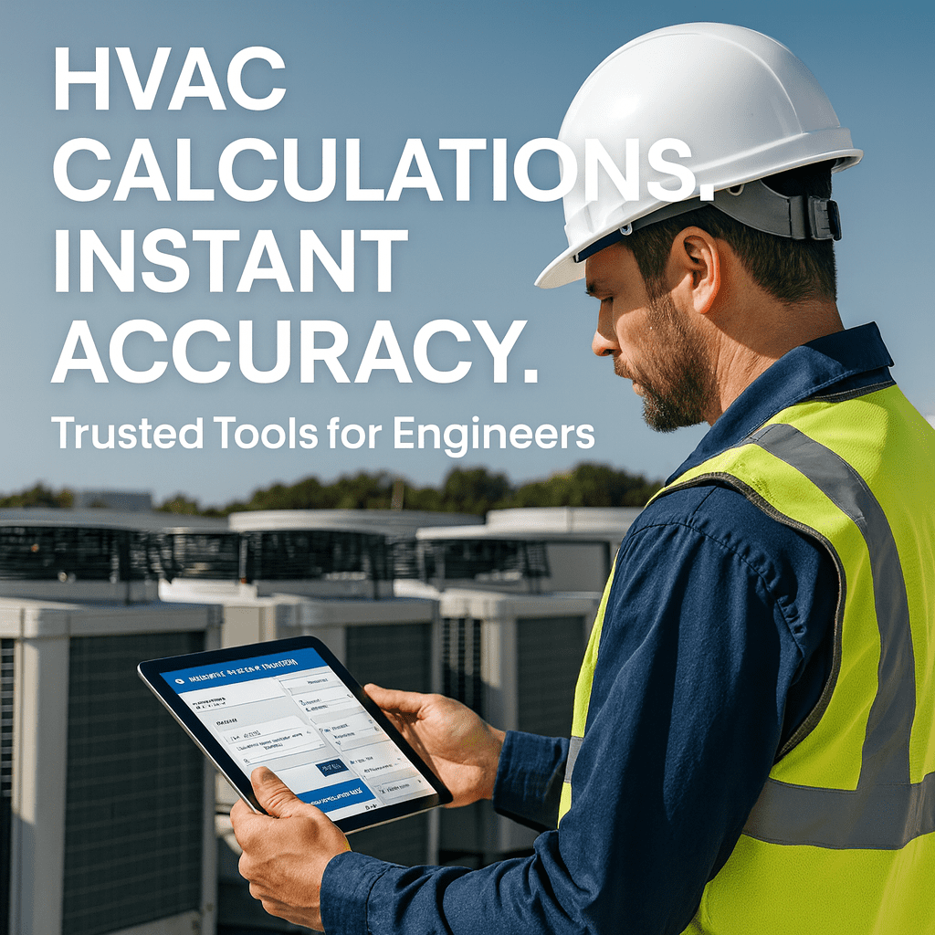 Free HVAC Engineer’s Toolkit, Essential Calculators for Accuracy, Efficiency & Cost Control