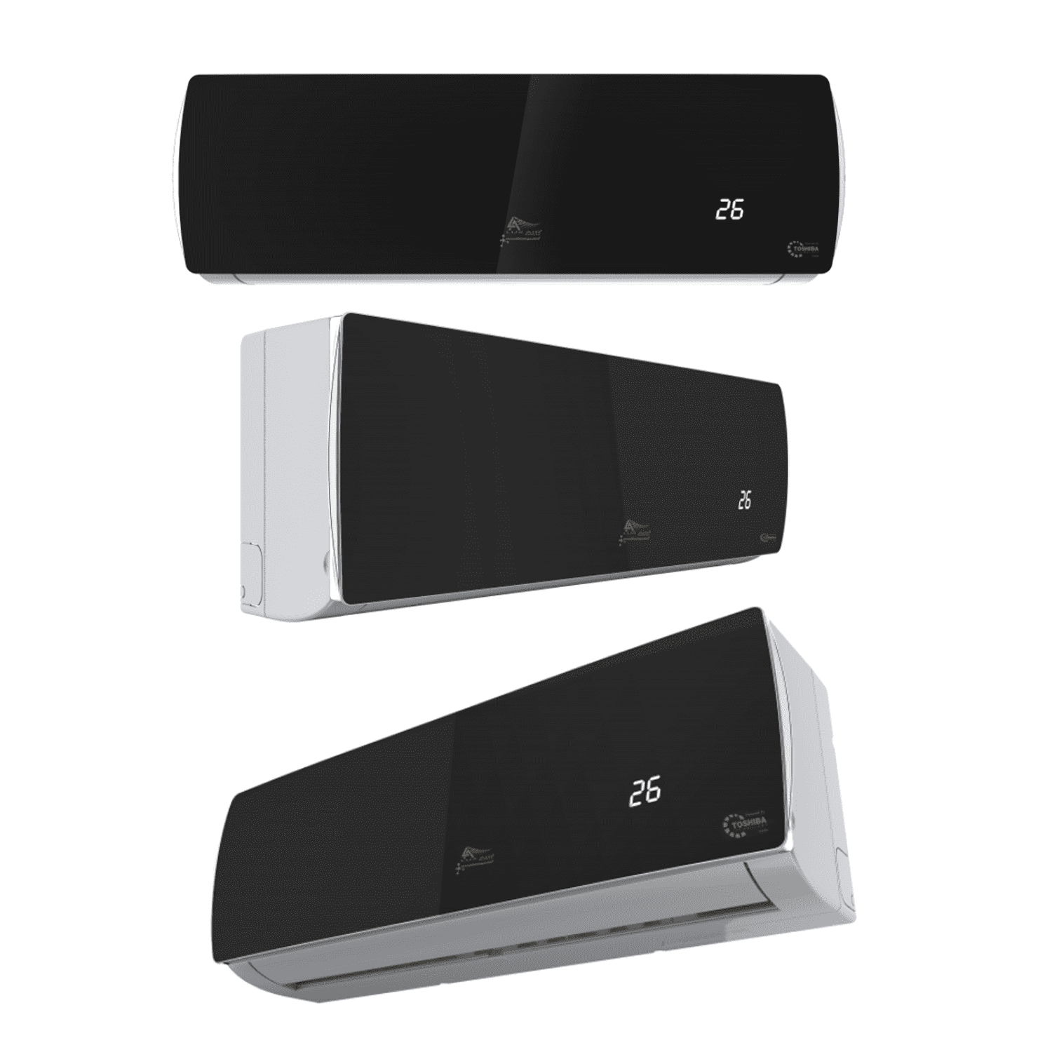 Keep Cool with the Luxair KFR26YW/LUX Black Wall Air Conditioning Heat