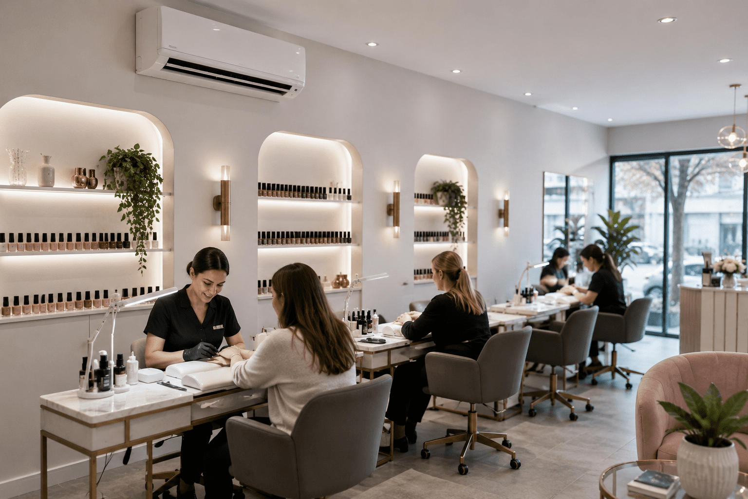 Why Every Nail Bar Should Invest in Professional Air Conditioning