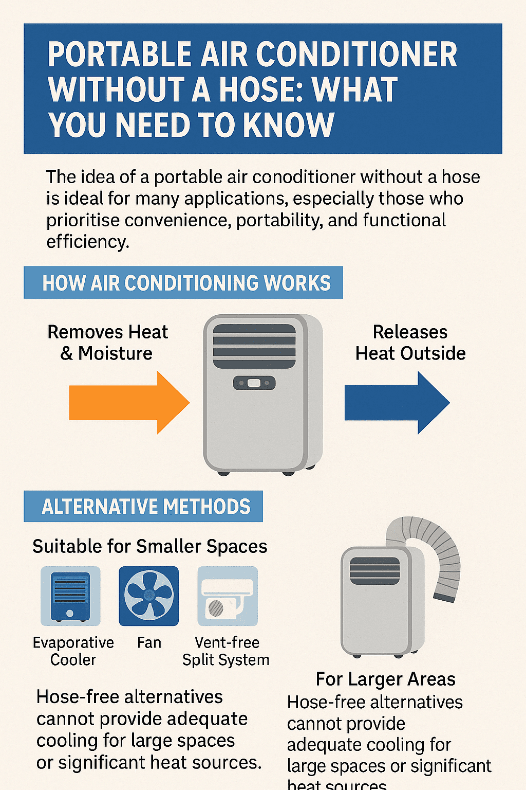 Is It Possible to Have a Portable Air Conditioner Without a Hose? Lets Take A Look