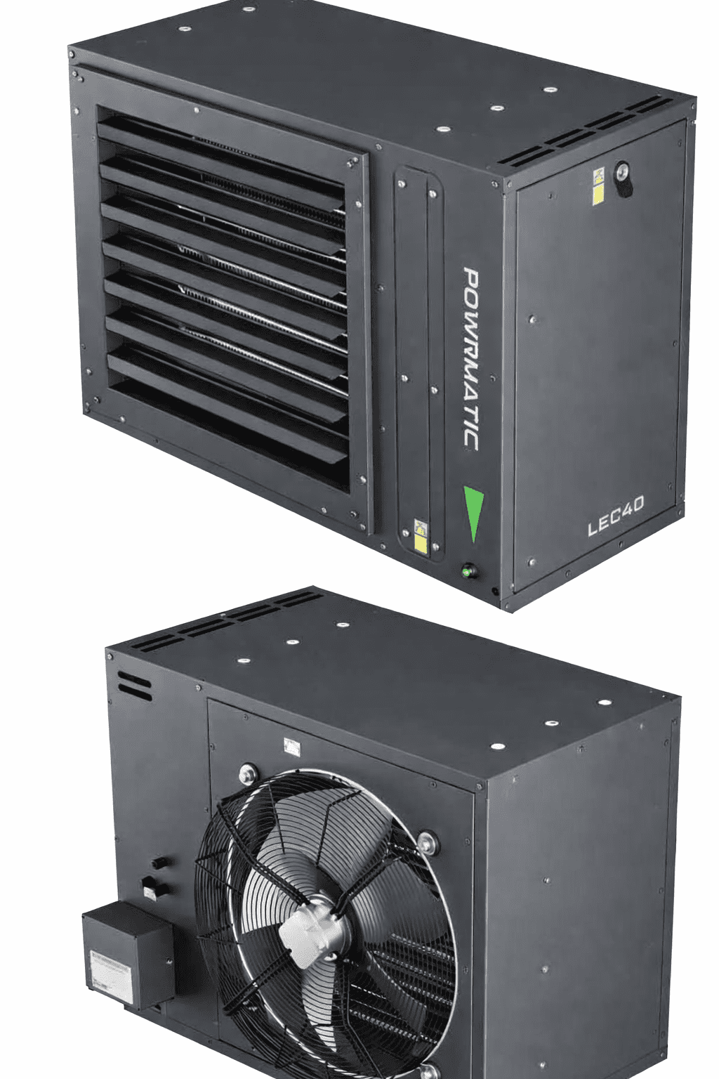 Ceiling Suspended Electric Heaters for Warehouses, A Practical Guide to the Powrmatic LEC Range