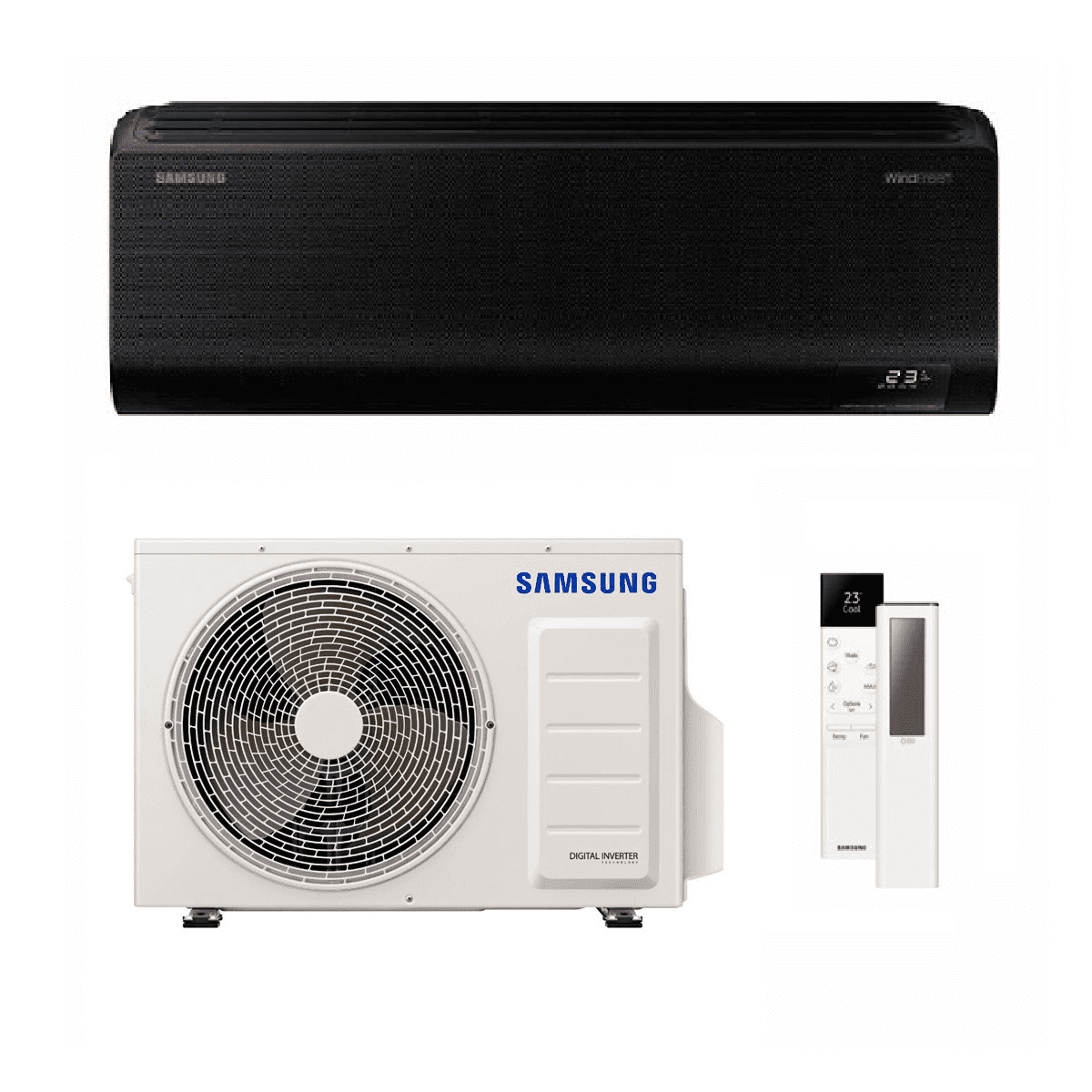 Samsung Avant WindFree™ Black High Wall Series, The Ultimate Fusion of Style and Smart Cooling
