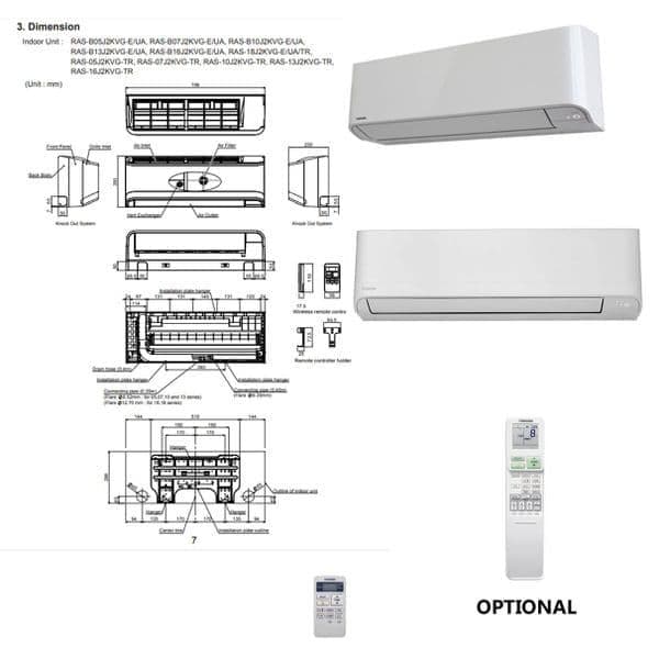 Experience Unmatched Comfort and Smart Control with Toshiba Wall Mount
