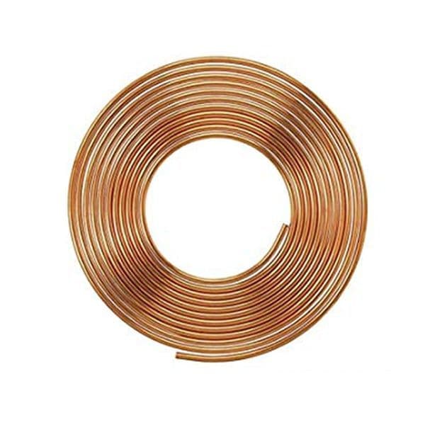 15 Meter Refrigeration / Air Conditioning 20G Copper Coil 5/8