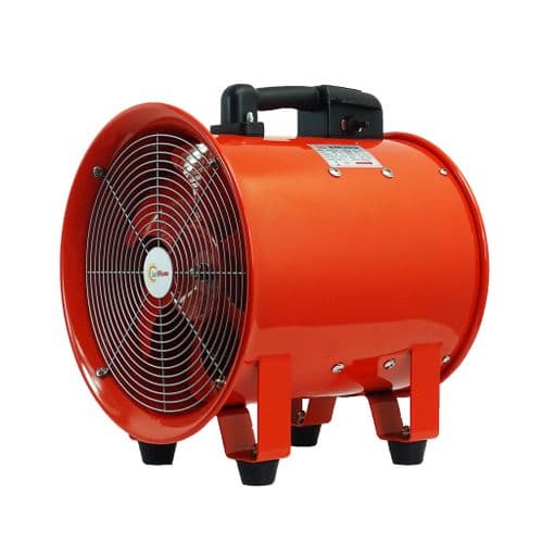 300mm Site Ventilation & Extraction Fan 110V – Dust, Fume & Confined Space Use (OLYC30/110)