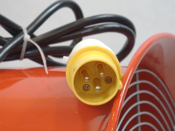 300mm Site Ventilation & Extraction Fan 110V Dust, Fume & Confined Space Use OLYC30/110 + FL30