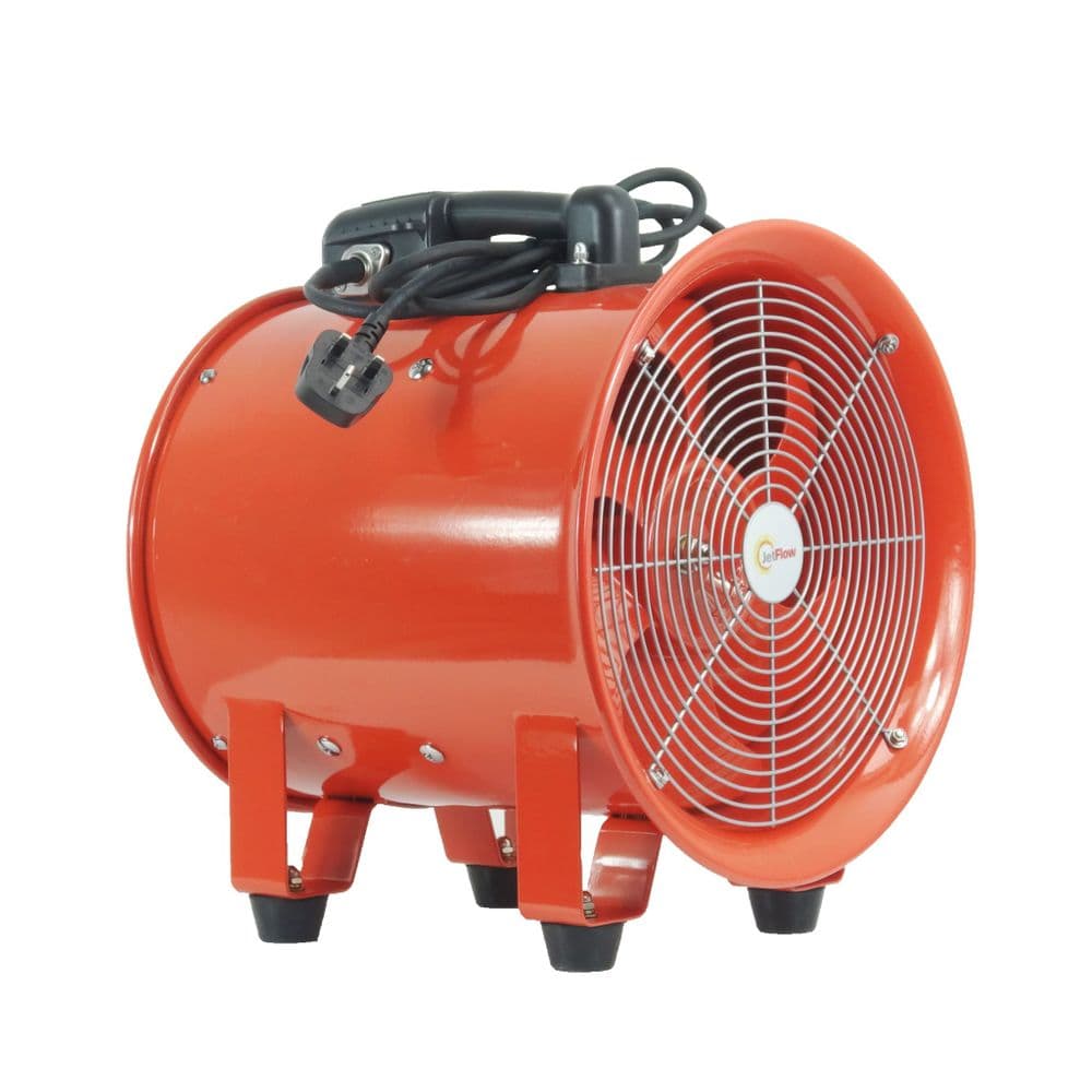 300mm Site Ventilation Kit 240V Fan & 10M Ducting for Dust, Fume & Confined Spaces OLYC30/220 + FL30