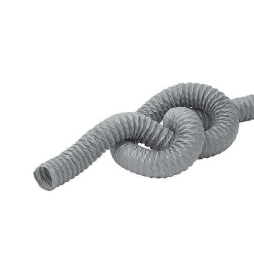 6 Meter Lindab Tecflex 800S Tough PVC And Glass Cloth Flexible Ducting 80mm to 600mm Diameter