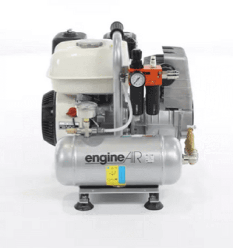 ABAC EngineAIR 5/4 10 Petrol Portable Air Compressor 10 Bar 4 Litre