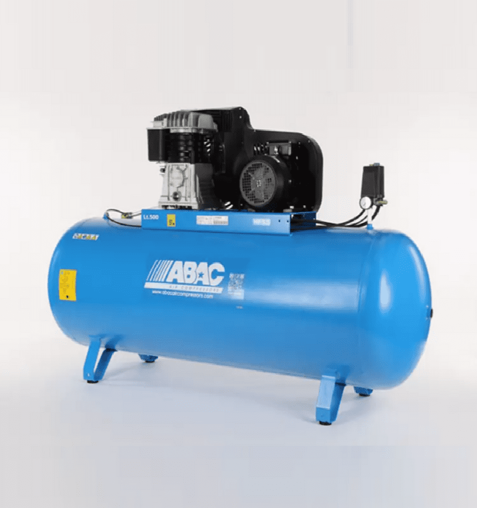 ABAC PRO B5900B 500 FT5 5 Industrial Belt Drive Air Compressor 500L 5 ...