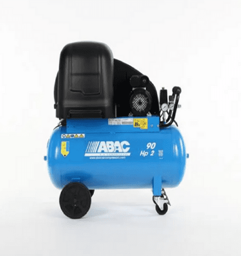 ABAC S A29B 90 CM2 UK Silenced Air Compressor 2HP 90L 230V