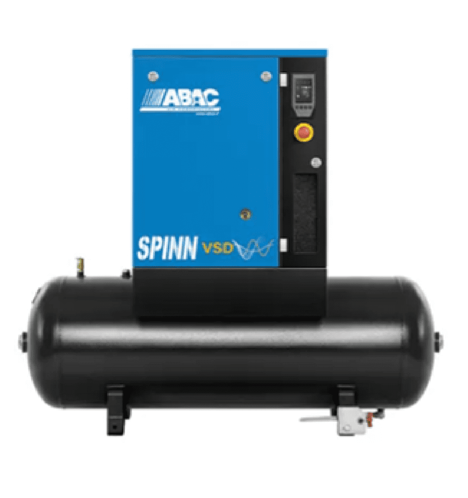 ABAC SPINN 3 8 Bar Variable Speed Rotary Screw Air Compressor 200 Litre ...