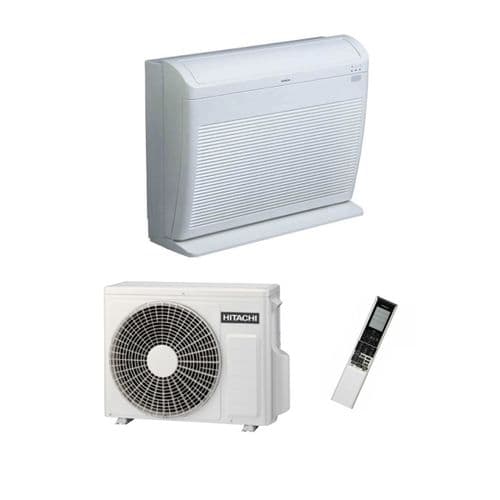 Hitachi Air Conditioning Floor Mounted RAF-35RPA Inverter Heat Pump 3.5Kw/12000Btu A+ 240V~50Hz
