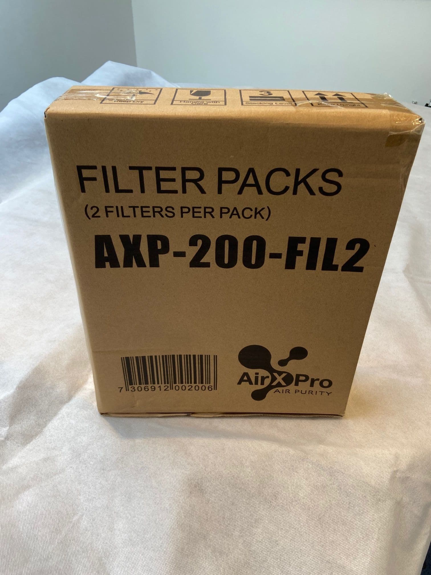 Air X Pro AXP-200 Air Purifier Replacement Filter Pack Twin Set AXP-200 ...