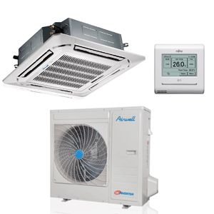 Airwell Air Conditioning Cassette CBD024 DC Inverter Heat Pump 950x950mm 7.2Kw / 21000Btu 240V~50Hz