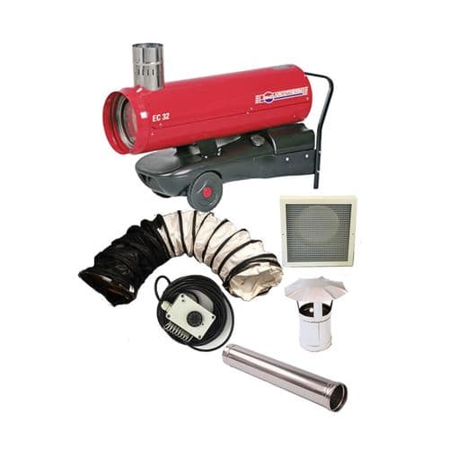Arcotherm EC32 Indirect Oil Fired Heater 42L Fuel Tank Marquee Package 29Kw/99000Btu 110V/240V~50Hz
