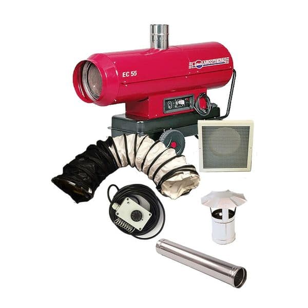 Arcotherm EC85 Indirect Fired Diesel Heater Dual Voltage Marquee Heater Package EC85BNZLLD