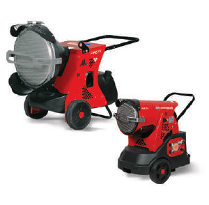 Arcotherm Fire25DV Direct Combustion Infrared Mobile Space Heater 25.8kW 230V~50Hz