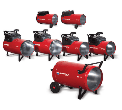 Arcotherm Fire45 one speed Direct Combustion Infrared Mobile Space Heater 45.5kW 230V~50H