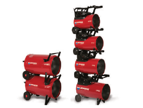 Arcotherm GP65MDV Direct Combustion Mobile Space Heater Manual Dual Voltage 230V~50Hz/60Hz