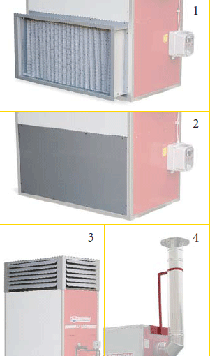 Arcotherm SP100 Natural Gas And LPG Fixed Heater 115kW / 390000 Btu
