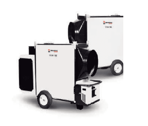 Arcotherm TITAN 145M Industrial Heater Without Burner 145kW High Pressure Centrifugal  Fan 230V~50Hz