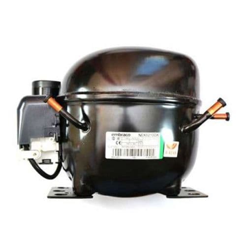 Aspera / Embraco NEK6210GK Refrigeration Compressor R404a MHBP 8.9CC 3/8Hp Tube 240V~50Hz