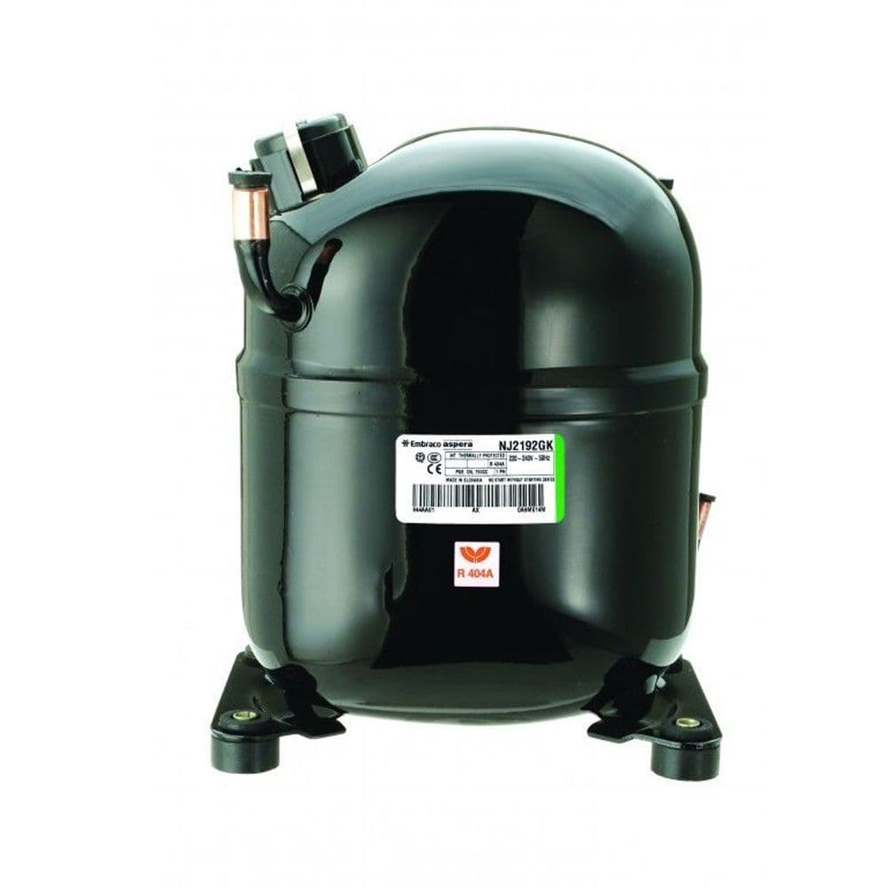 Aspera / Embraco NJ2212GK Refrigeration Compressor R404a LBP 34CC 1 1 ...