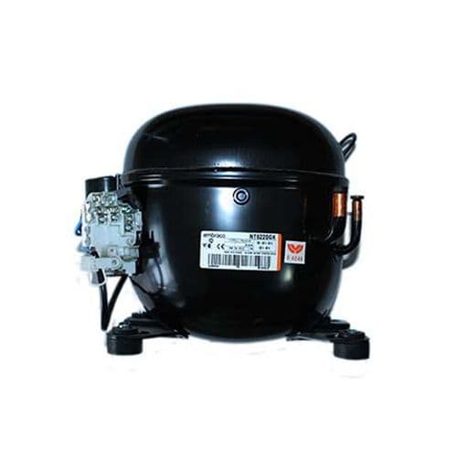 Aspera / Embraco NT6220GK Refrigeration Compressor R404a MHBP 17.4CC 3/4Hp Tube 240V~50Hz