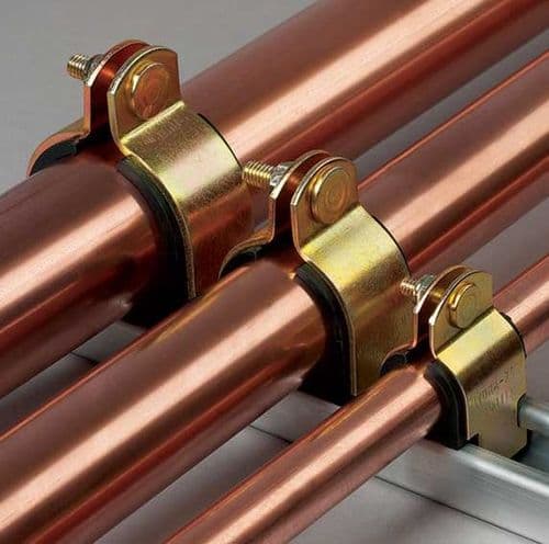 Bag Of 10 Hydra Zorb Cushion Clamps For Air Conditioning And Refrigeration Pipe