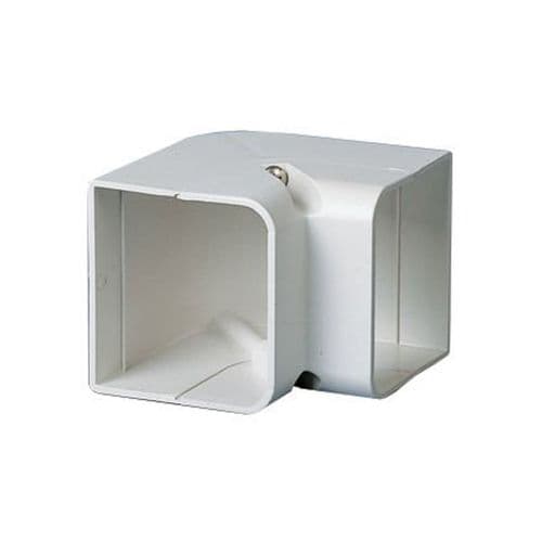 BBJ EB-70 Professional Speedi-Duct 70mm 3" Duct Trunking Internal Elbow