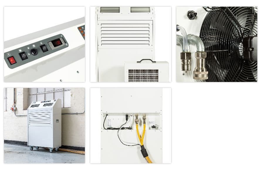 Broughton Mcse7 3 Industrial Portable Air Conditioning Mobile 7 3kw