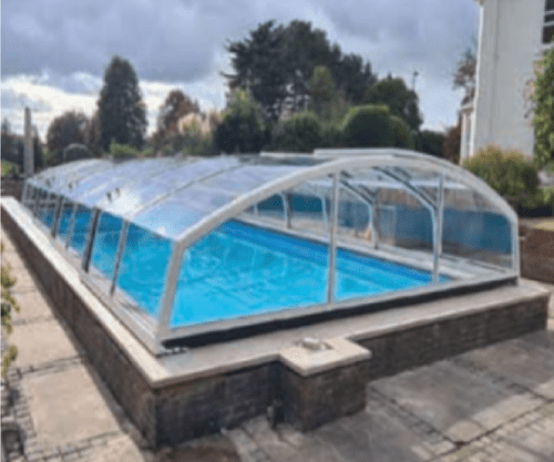 Certikin Aquacomet Horizon 3 Bay Low Level Pool Enclosure 7.698m x 3.75m