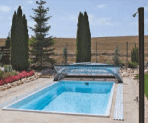 Certikin Aquacomet Star 4 Bay Low Profile Pool Enclosure 9.0m x 5.25m