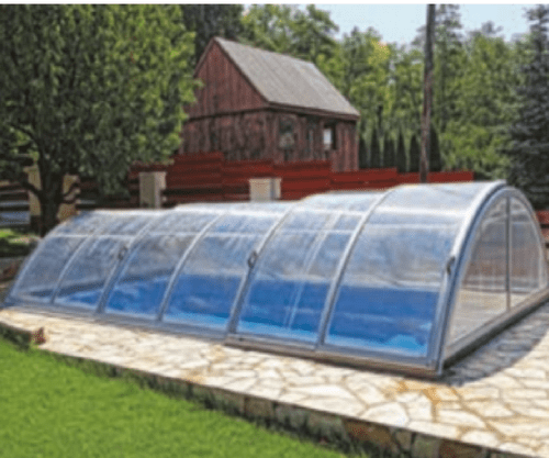 Certikin Aquacomet Sun 3 Bay Pool Enclosure 7.65m x 4.25m