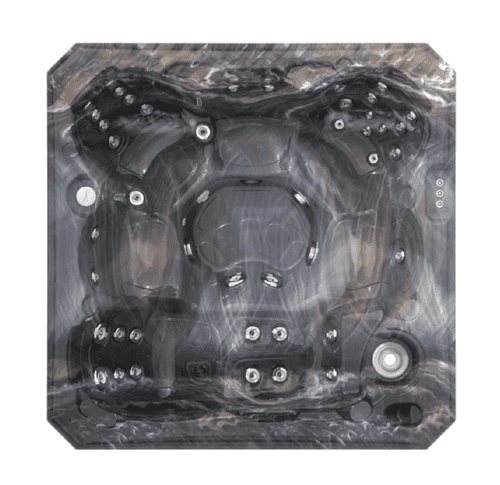 Certikin Cordoba Holiday Let Hot Tub - Midnight Canyon Grey
