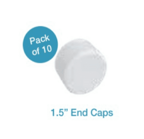 Certikin CP15EC/10 White ABS 1.5 Inch End Cap Pack of 10