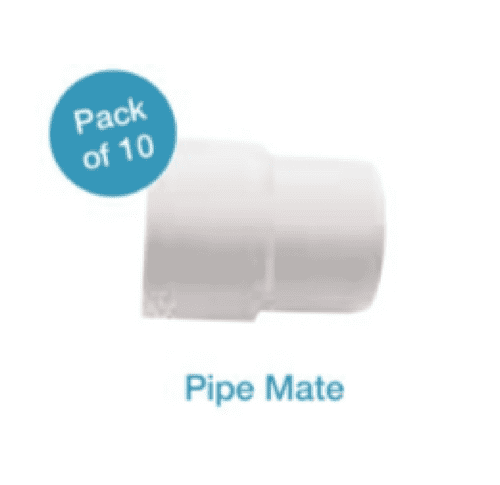 Certikin CP15PM/10 1.5 Inch ABS Pipe Mate Fittings Pack of 10