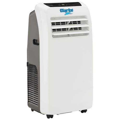 Clarke AC13050 Air Conditioner With Dehumidifier 3 Speed Fan Remote Control 3.5Kw/12000Btu