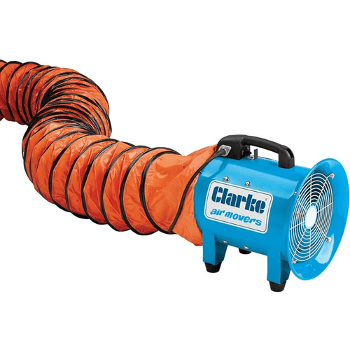 Clarke CAM300C Dust And Fume Extractor Fan 12" 300mm 3900m3/h 240V~50Hz