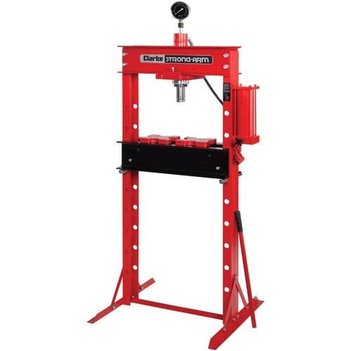 Clarke CSA20FBT 20 Tonne Hydraulic Shop Press Ram to Bedplate (max) 840mm