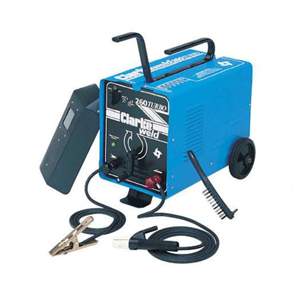 Clarke CW260TE Turbo Cooled Arc Welder 240V/400V~50Hz