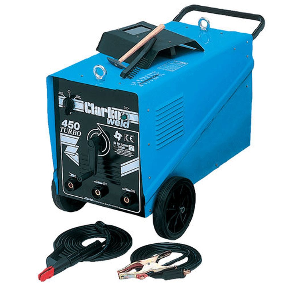 Clarke CW450TE Turbo Cooled Arc Welder 240V/400V~50Hz