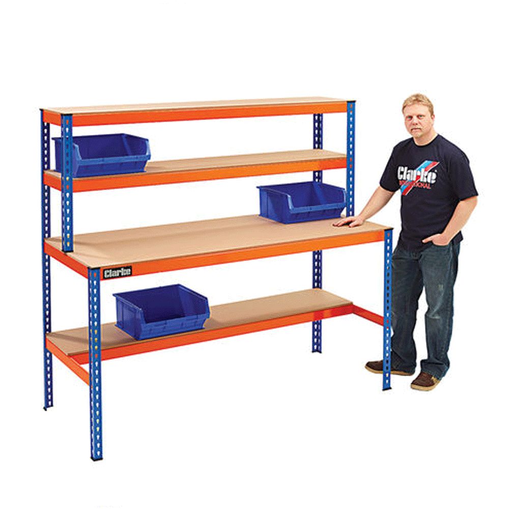 Clarke CWB450WS Heavy Duty Bolt-Less Work Station