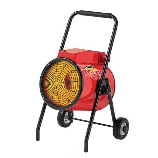 Clarke Devil 7015 Commercial  Industrial Electric Fan Heater 15kW /50000Btu 415V~50Hz