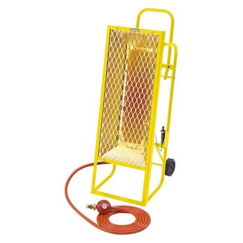 Clarke GRH35 Portable Radiant Gas Heater Piezo Igniter 10Kw/35000Btu