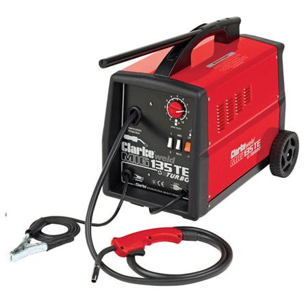 Clarke MIG135TE Turbo Cooled Mig Welder 240V~50Hz