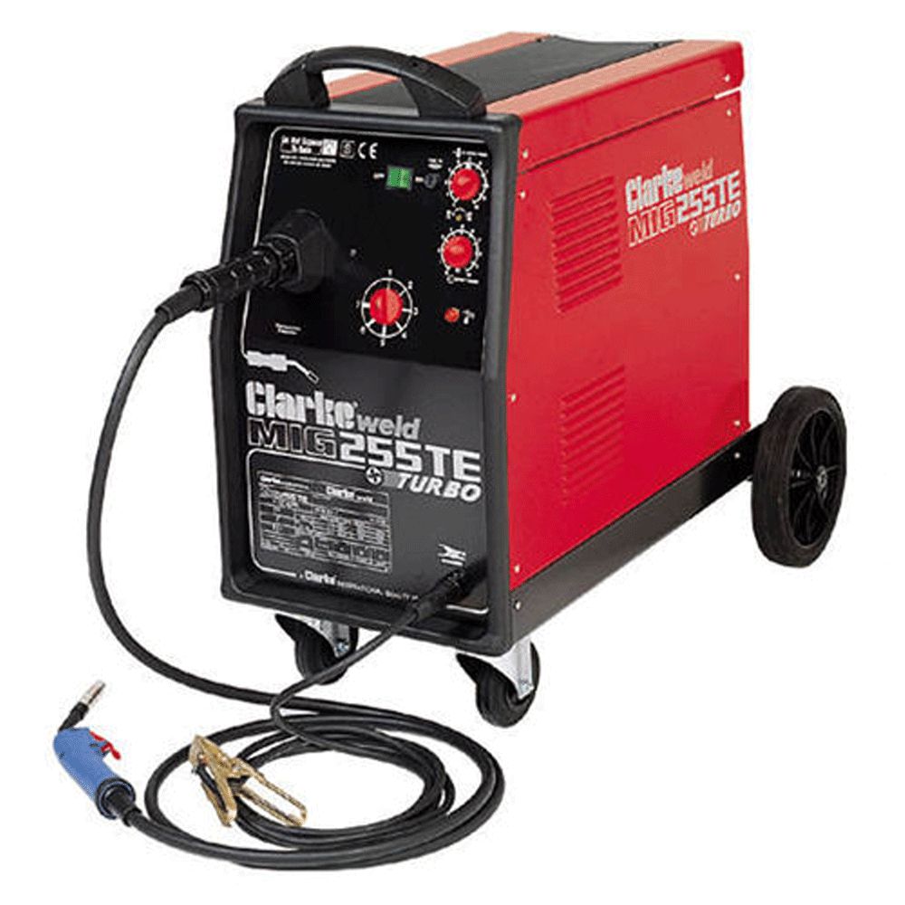 Clarke MIG255TEC Turbo Cooled MIG Welder 240V 50Hz